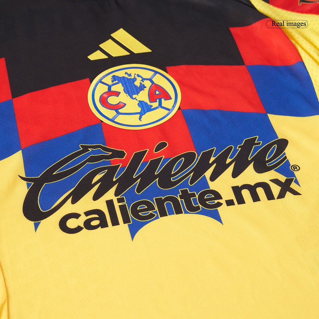 Camiseta Auténtica Club America Aguilas 2025/26 Primera Equipación - Versión Jugador - camisetasfutbol