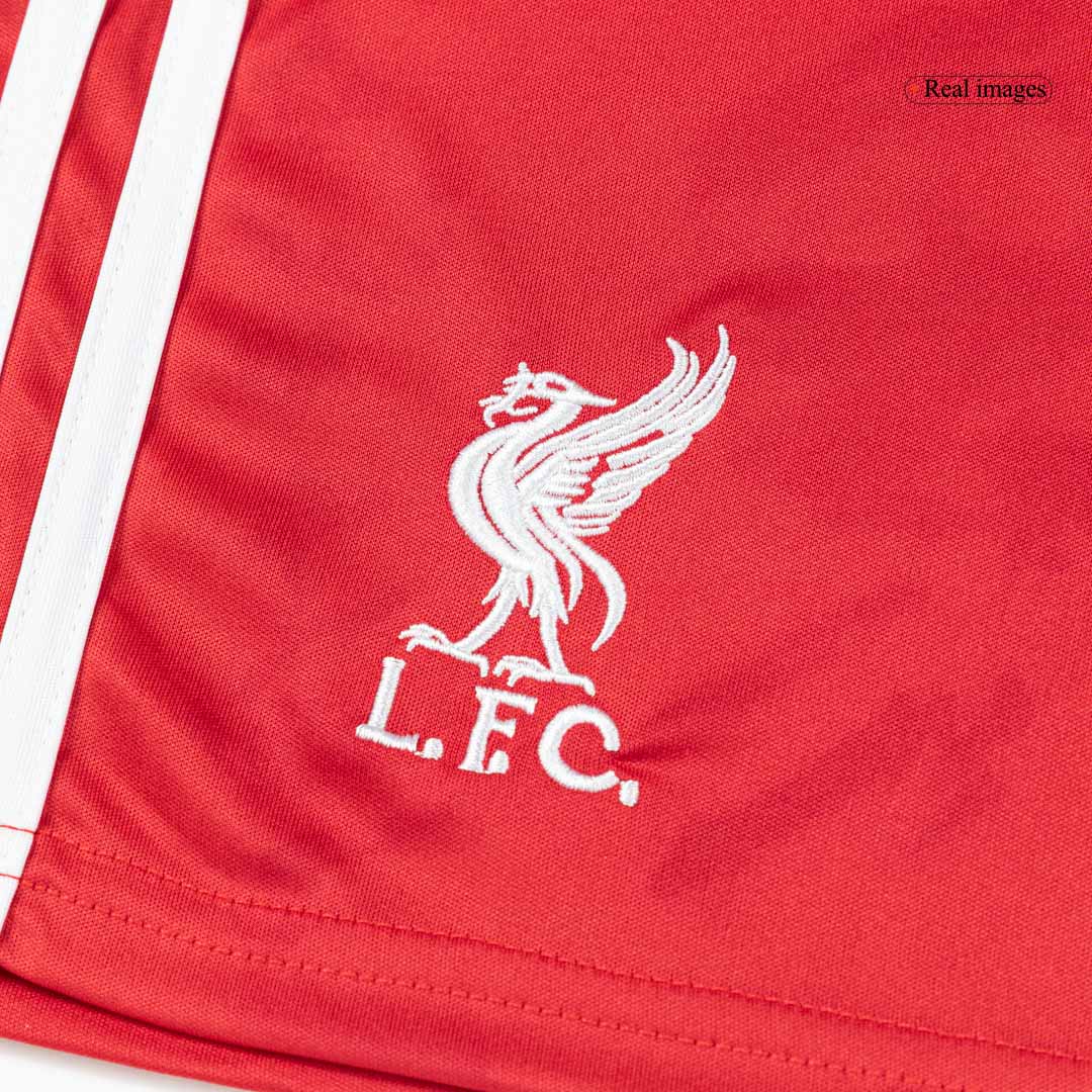 Miniconjunto Completo Liverpool 2025/26 Primera Equipación Niño - camisetasfutbol