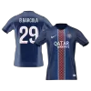 Camiseta B.BARCOLA #29 PSG 2025/26 Primera Equipación - Versión Hincha - camisetasfutbol