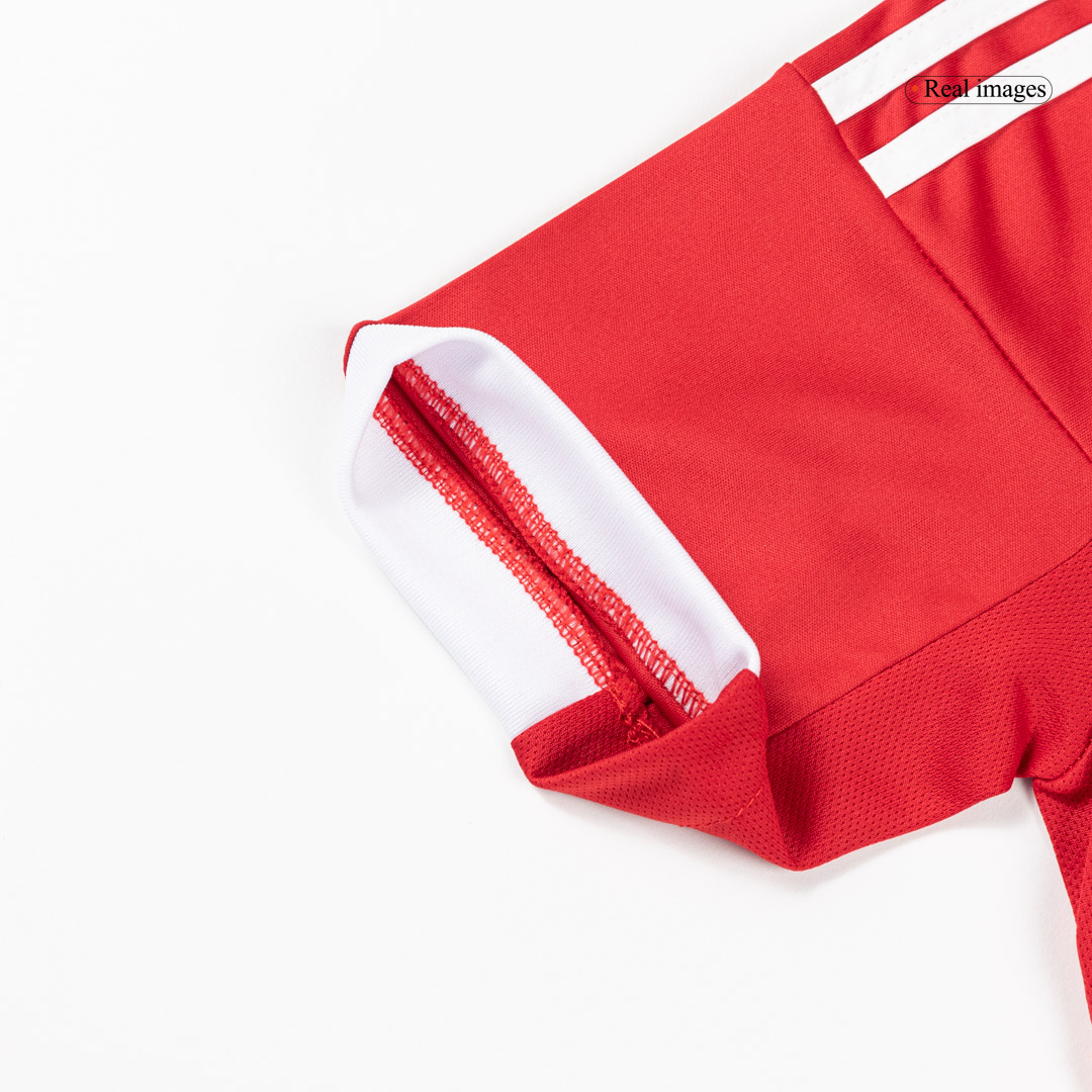 Miniconjunto Completo Liverpool 2025/26 Primera Equipación Niño - camisetasfutbol