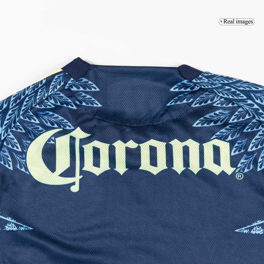 Camiseta Auténtica Club America Aguilas 2025/26 Segunda Equipación - Versión Jugador - camisetasfutbol