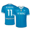 Camiseta DE BRUYNE #11 Napoli 2025/26 Primera Equipación - Versión Hincha - camisetasfutbol