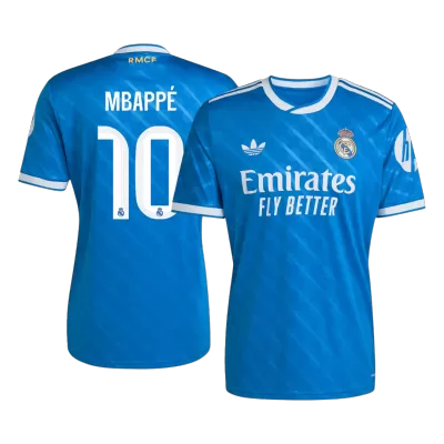 Camiseta MBAPPÉ #10 Real Madrid 2025/26 Tercera Equipación - Versión Hincha - camisetasfutbol