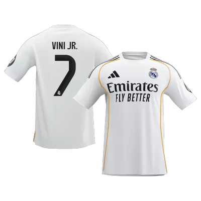 Camiseta VINI JR. #7 Real Madrid 2025/26 Primera Equipación - Versión Hincha - camisetasfutbol