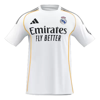Calidad Premium Camiseta Real Madrid 2025/26 Primera Equipación - Versión Hincha - camisetasfutbol