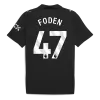 Camiseta FODEN #47 Manchester City 2025/26 Segunda Equipación - Versión Hincha - camisetasfutbol