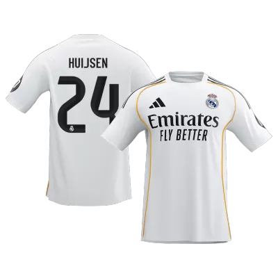 Camiseta HUIJSEN #24 Real Madrid 2025/26 Primera Equipación - Versión Hincha - camisetasfutbol