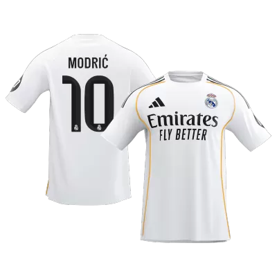 Camiseta MODRIĆ #10 Real Madrid 2025/26 Primera Equipación - Versión Hincha - camisetasfutbol