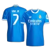 Camiseta Auténtica VINI JR. #7 Real Madrid 2025/26 Tercera Equipación - Versión Jugador - camisetasfutbol
