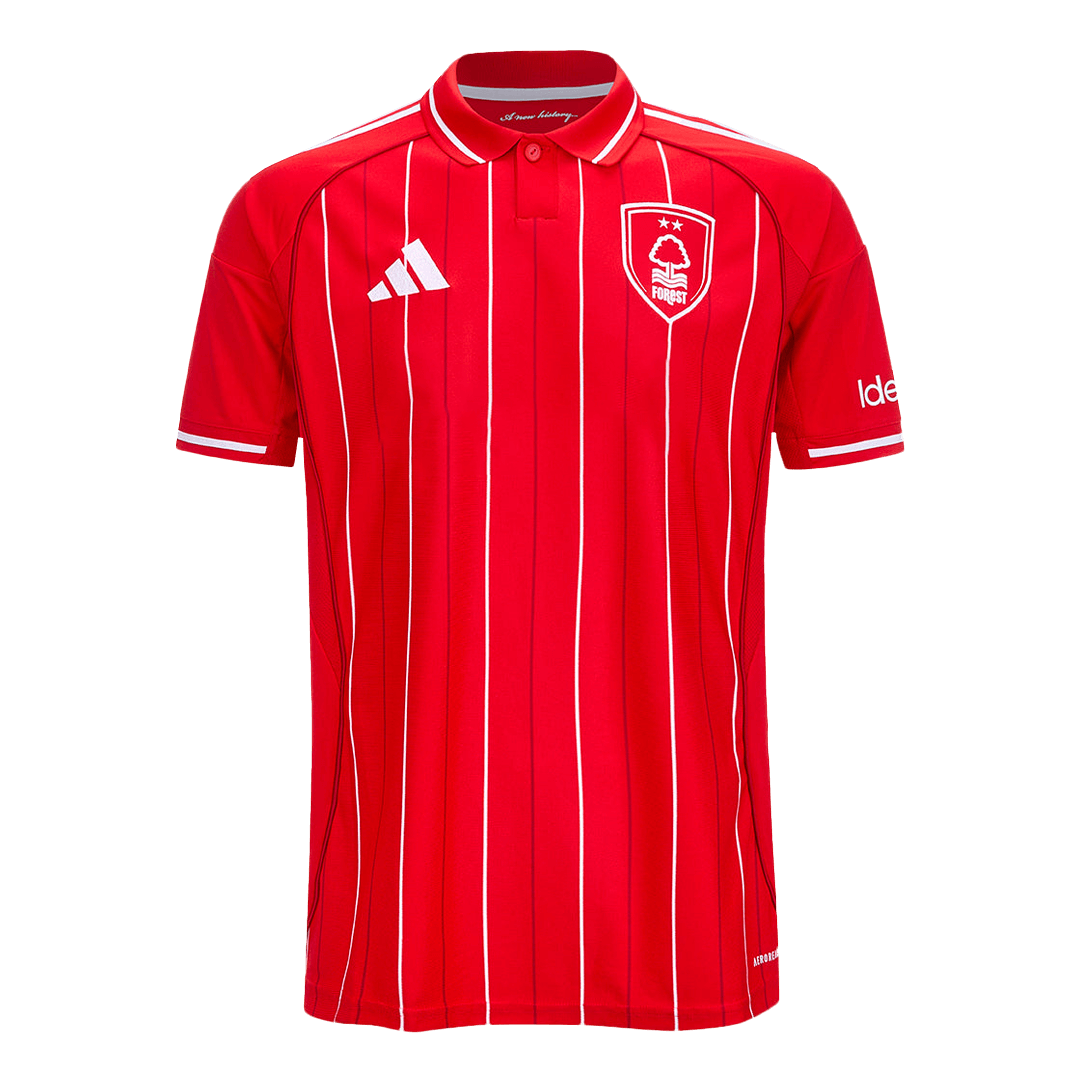 Camiseta Nottingham Forest 2025/26 Primera Equipación - Versión Hincha - camisetasfutbol