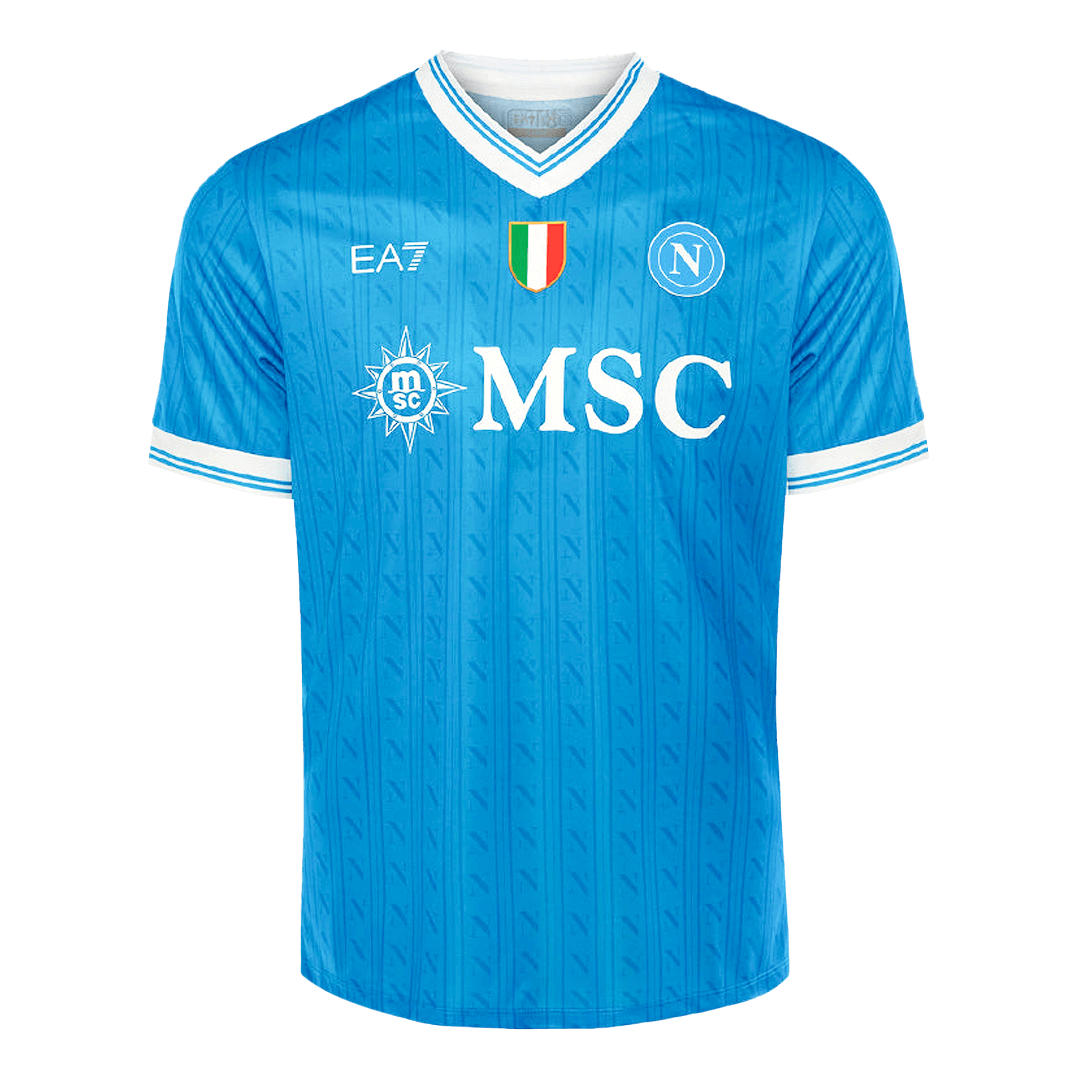 Camiseta Napoli 2025/26 Primera Equipación - Versión Hincha - camisetasfutbol