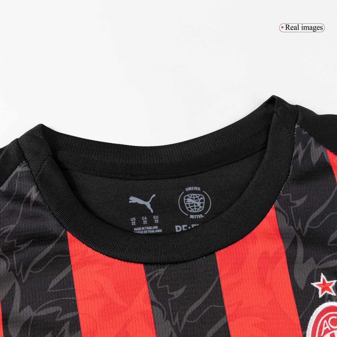 Miniconjunto Completo AC Milan 2025/26 Primera Equipación Niño - camisetasfutbol
