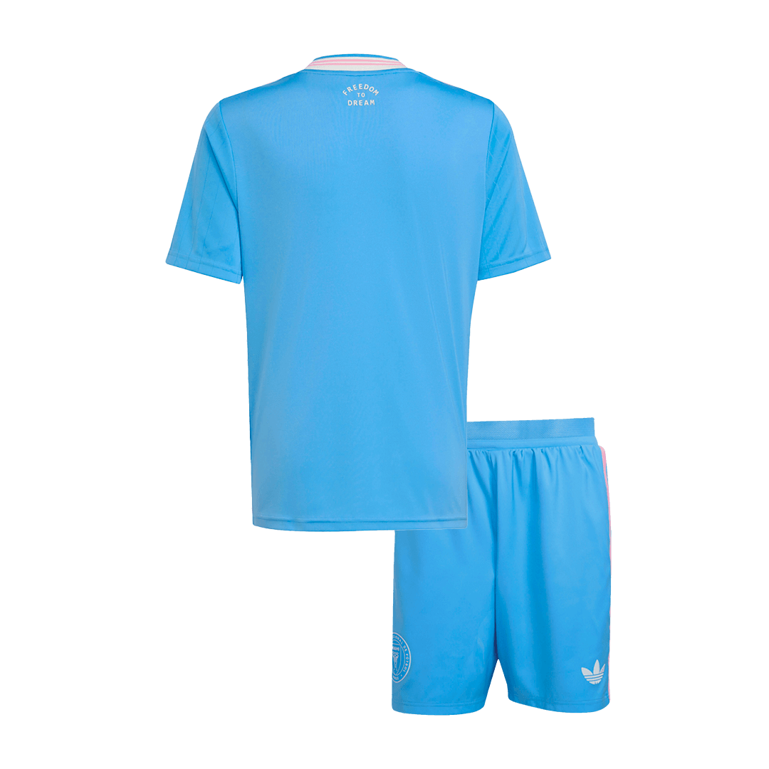 Miniconjunto Inter Miami CF 2025 Tercera Equipación Niño - camisetasfutbol