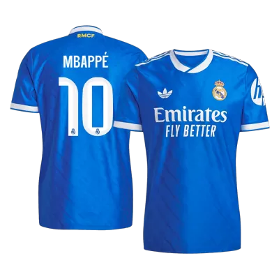Camiseta Auténtica MBAPPÉ #10 Real Madrid 2025/26 Tercera Equipación - Versión Jugador - camisetasfutbol