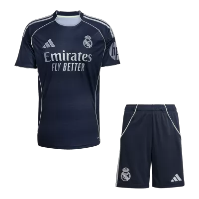 Conjunto Real Madrid 
2025/26 Segunda Equipación - camisetasfutbol