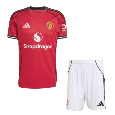 Conjunto Manchester United 
2025/26 Primera Equipación - camisetasfutbol