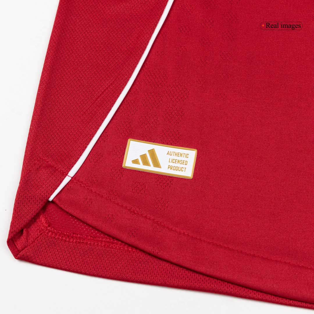Camiseta versión jugador Liverpool 2025/26 Primera Equipación - Versión Jugador - camisetasfutbol
