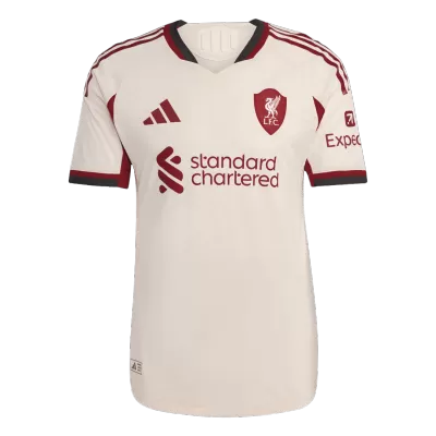 Camiseta Auténtica Liverpool 2025/26 Segunda Equipación - Versión Jugador - camisetasfutbol