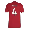 Camiseta Auténtica VIRGIL #4 Liverpool 2025/26 Primera Equipación Hombre - Versión Jugador - camisetasfutbol