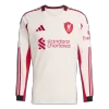 Camiseta Manga Larga Liverpool 2025/26 Segunda Equipación - Versión Hincha - camisetasfutbol