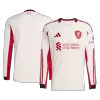Camiseta Manga Larga Liverpool 2025/26 Segunda Equipación - Versión Hincha - camisetasfutbol