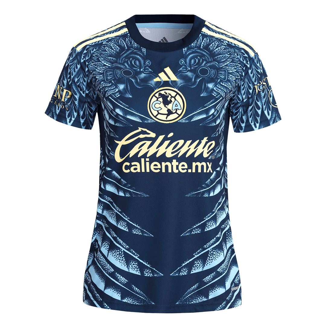 Camiseta Club America Aguilas 2025/26 Segunda Equipación Mujer - Versión Hincha - camisetasfutbol