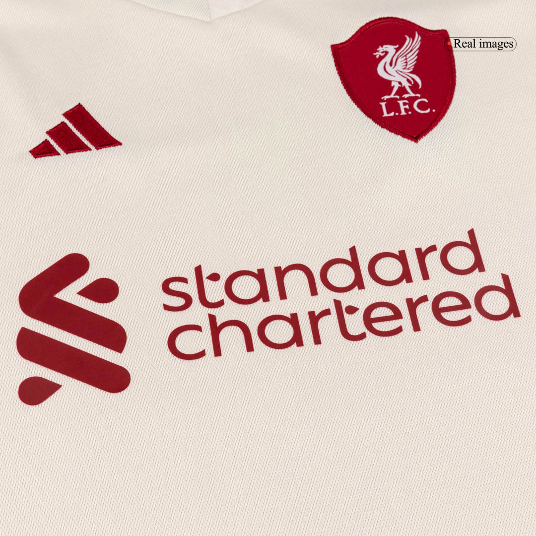 Miniconjunto Completo Liverpool 2025/26 Segunda Equipación Niño - camisetasfutbol