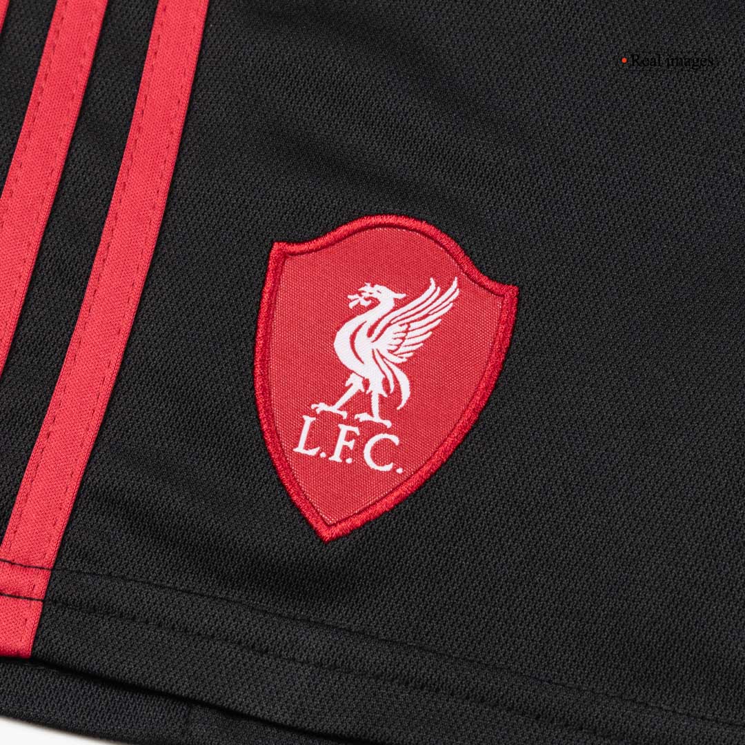 Miniconjunto Completo Liverpool 2025/26 Segunda Equipación Niño - camisetasfutbol