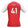 Camiseta RICE #41 Arsenal 2025/26 Primera Equipación - Versión Hincha - camisetasfutbol