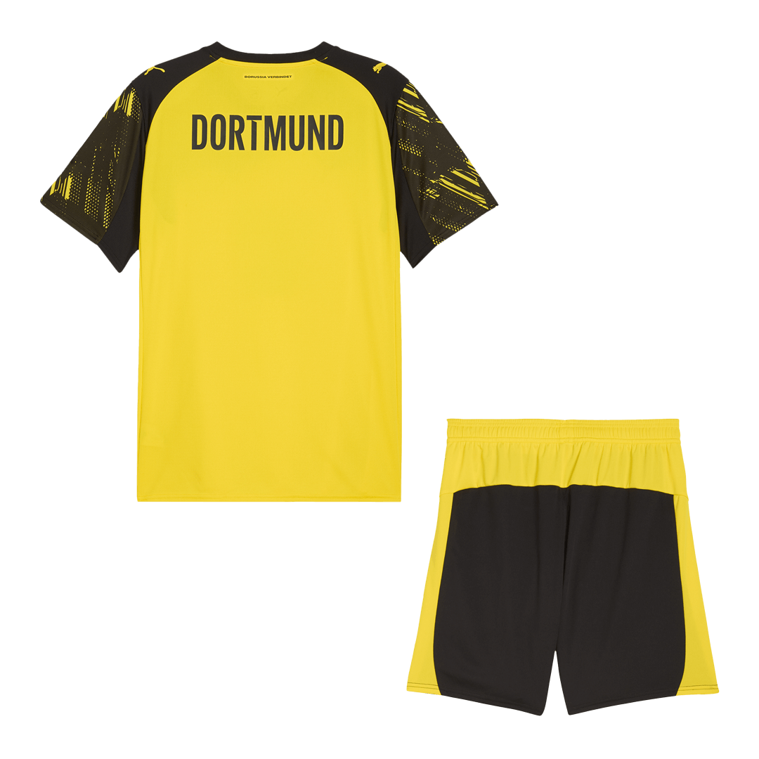 Conjunto Borussia Dortmund 
2025/26 Primera Equipación - camisetasfutbol