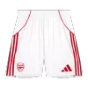 Pantalón Corto Arsenal 2025/26 Primera Equipación - camisetasfutbol