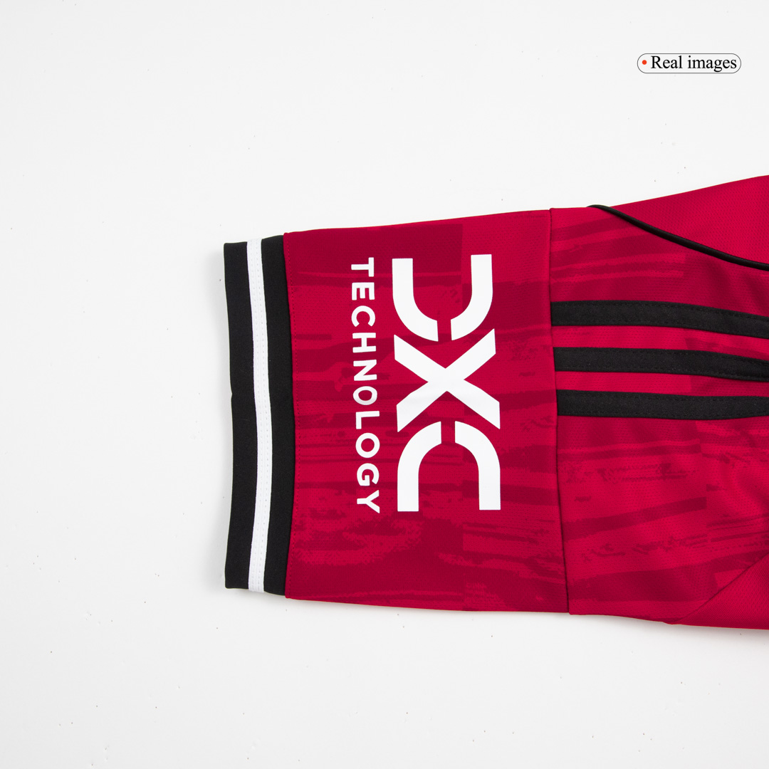 Calidad Premium Camiseta B.FERNANDES #8 Manchester United 2025/26 Primera Equipación -Versión Hincha - camisetasfutbol