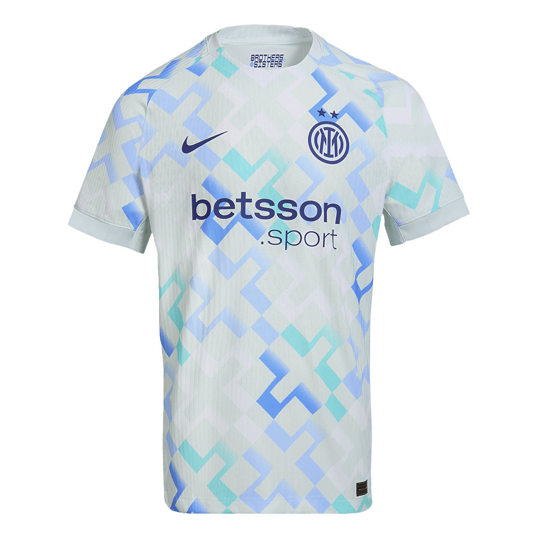 Camiseta Auténtica Inter de Milán 2025/26 Segunda Equipación - Versión Jugador - camisetasfutbol