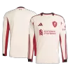 Camiseta Manga Larga Liverpool 2025/26 Segunda Equipación - Versión Hincha - camisetasfutbol