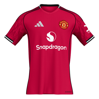 Camiseta Manchester United 2025/26 Primera Equipación Hombre - Versión Hincha - camisetasfutbol
