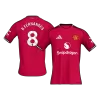 Camiseta B.FERNANDES #8 Manchester United 2025/26 Primera Equipación Hombre - Versión Hincha - camisetasfutbol