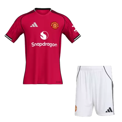 Conjunto Manchester United 
2025/26 Primera Equipación - camisetasfutbol