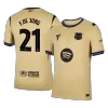UCL Camiseta F.DE JONG #21 Barcelona 2025/26 Segunda Equipación - Versión Hincha - camisetasfutbol