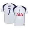 UCL Camiseta Auténtica XAVI #7 Tottenham Hotspur 2025/26 Primera Equipación - Versión Jugador - camisetasfutbol