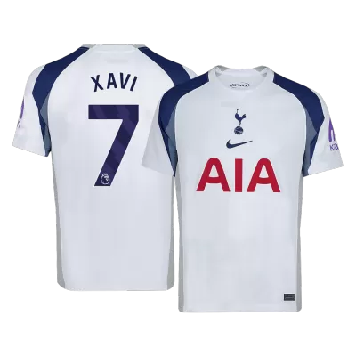 Camiseta XAVI #7 Tottenham Hotspur 2025/26 Primera Equipación - Versión Hincha - camisetasfutbol