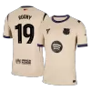 UCL Camiseta Auténtica ROONY #19 Barcelona 2025/26 Segunda Equipación - Versión Jugador - camisetasfutbol