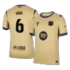 UCL Camiseta GAVI #6 Barcelona 2025/26 Segunda Equipación - Versión Hincha - camisetasfutbol
