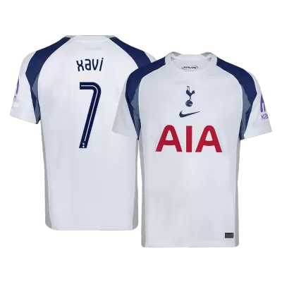 UCL Camiseta XAVI #7 Tottenham Hotspur 2025/26 Primera Equipación - Versión Hincha - camisetasfutbol
