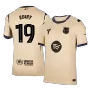 UCL Camiseta ROONY #19 Barcelona 2025/26 Segunda Equipación - Versión Hincha - camisetasfutbol