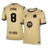 UCL Camiseta PEDRI #8 Barcelona 2025/26 Segunda Equipación - Versión Hincha - camisetasfutbol