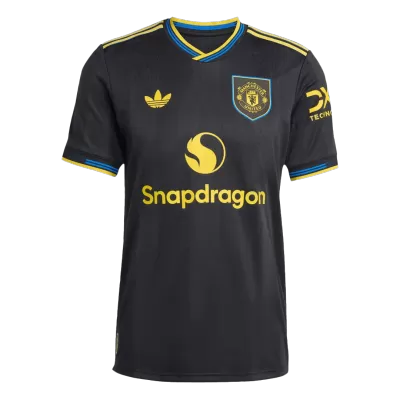 Camiseta Auténtica Manchester United 2025/26 Tercera Equipación - Versión Jugador - camisetasfutbol