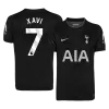 Camiseta XAVI #7 Tottenham Hotspur 2025/26 Segunda Equipación - Versión Hincha - camisetasfutbol