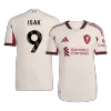 Camiseta Auténtica ISAK ##9 Liverpool 2025/26 Segunda Equipación - Versión Jugador - camisetasfutbol