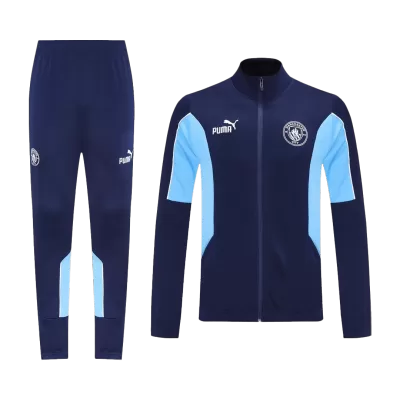 25/26 Manchester City Training Jacket Kit(Jacket+Pants) Navy - camisetasfutbol