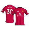 Calidad Premium Camiseta ŠEŠKO #30 Manchester United 2025/26 Primera Equipación -Versión Hincha - camisetasfutbol